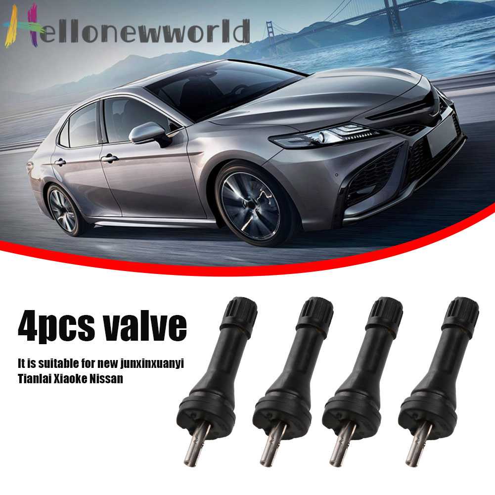 Set 4 Van Cao Su TPMS Cho Nissan Qashqai Sylphy Teana X-Trail