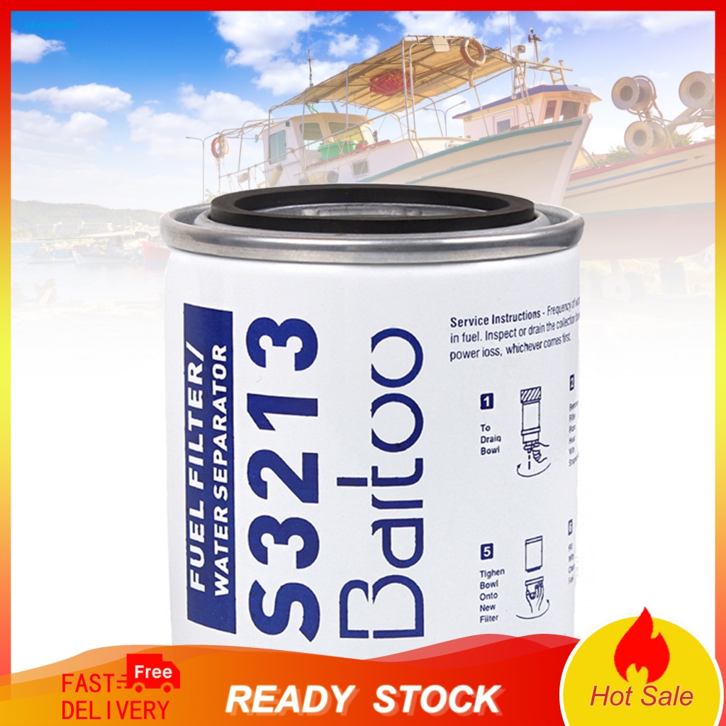 Phụ Kiện Lọc Nhiên Liệu Tách Nước Màu Trắng Thông Dụng Cho Tàu Thuyền PEMG OFI055 S3213