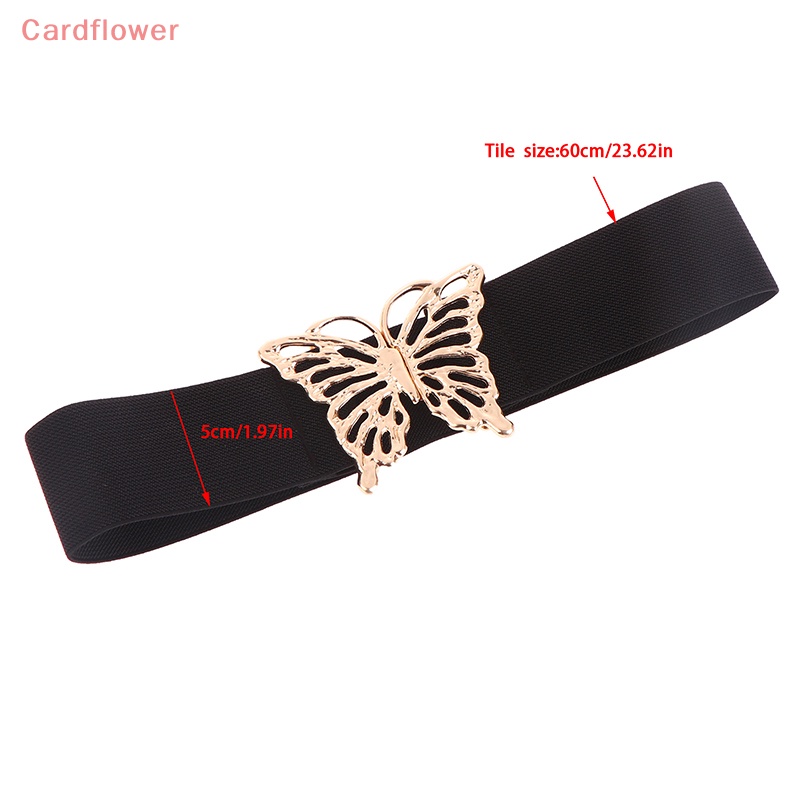 Thắt Lưng Co Giãn Khóa Hình Bướm Thời Trang Mới Cho Nữ