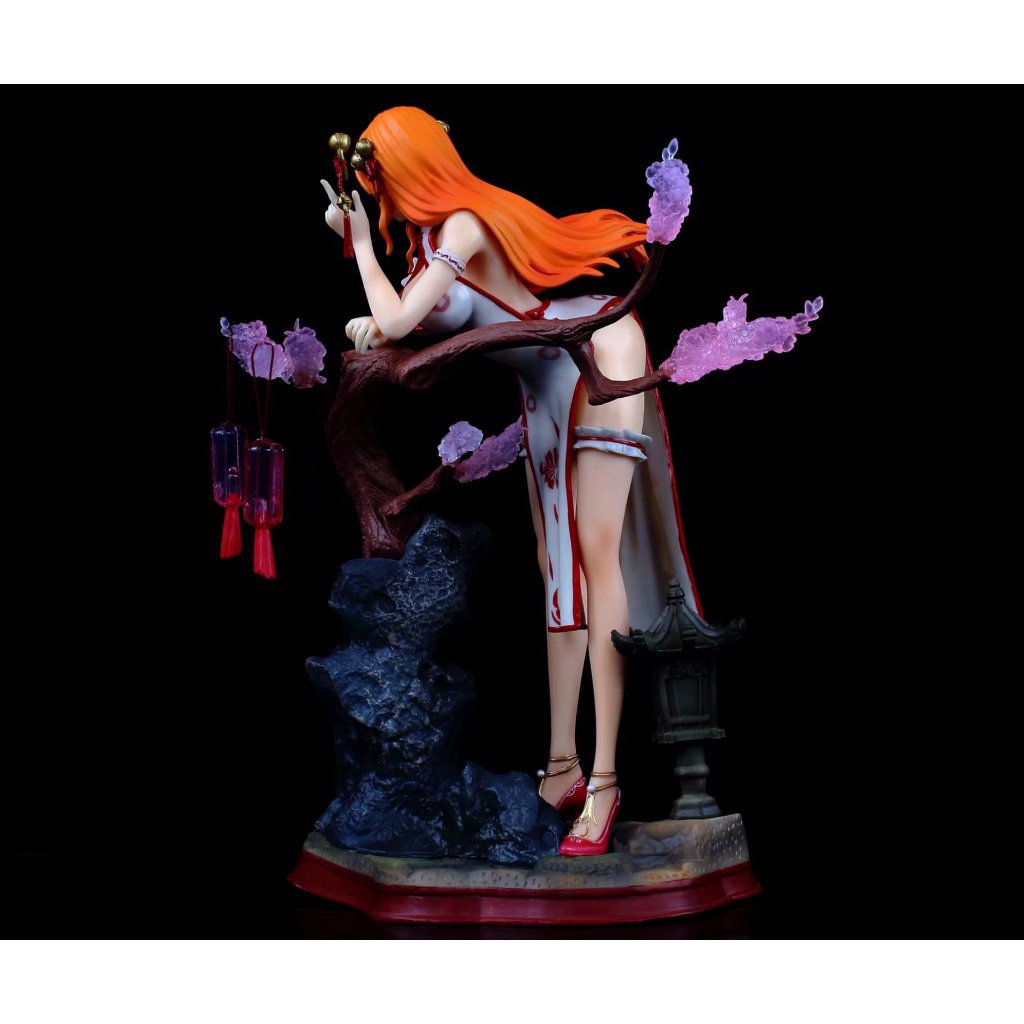 Đồ chơi mô hình nhân vật anime Vua hải tặc Nami mặc sườn xám