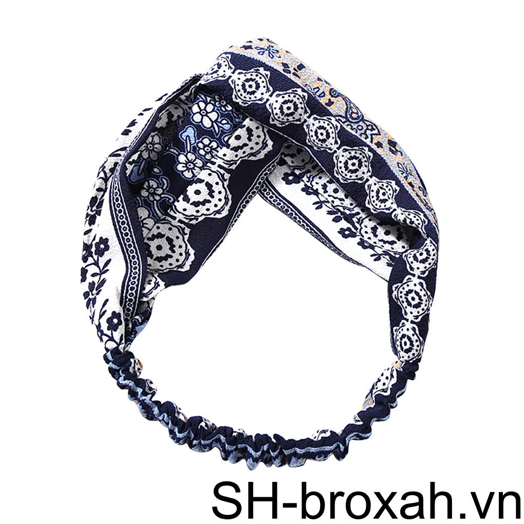 Băng Đô Xoắn Nút Phong Cách Boho Cho Nữ