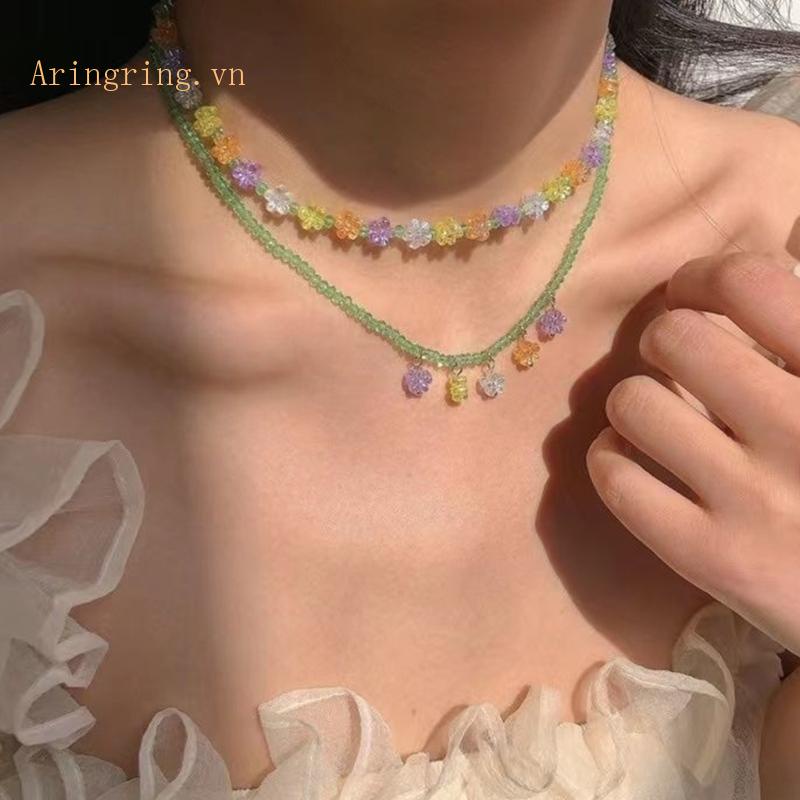 Vòng Cổ Choker Đính Hoa Thời Trang Nữ Tính