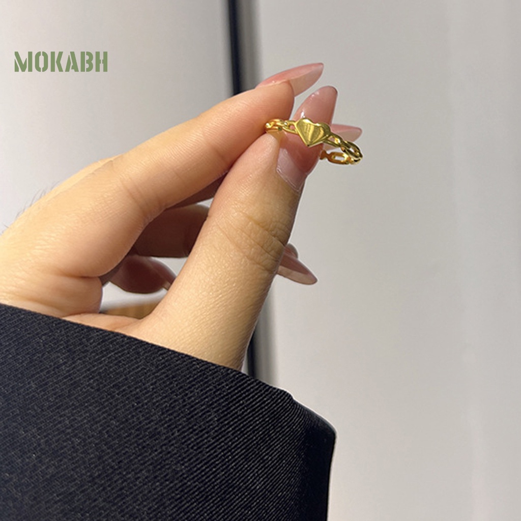 [Mới] Nhẫn Thời Trang Thanh Lịch Không Gây Kích Ứng Cho Nữ