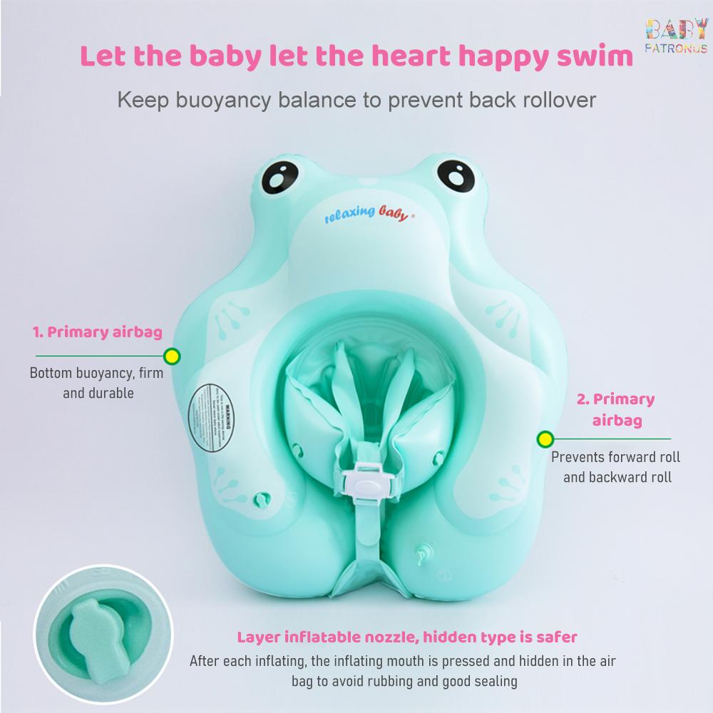 Phao Bơi Bơm Hơi Kiểu Dáng Hoạt Hình Dễ Thương Cho Bé Từ 6-30 Tháng Tuổi