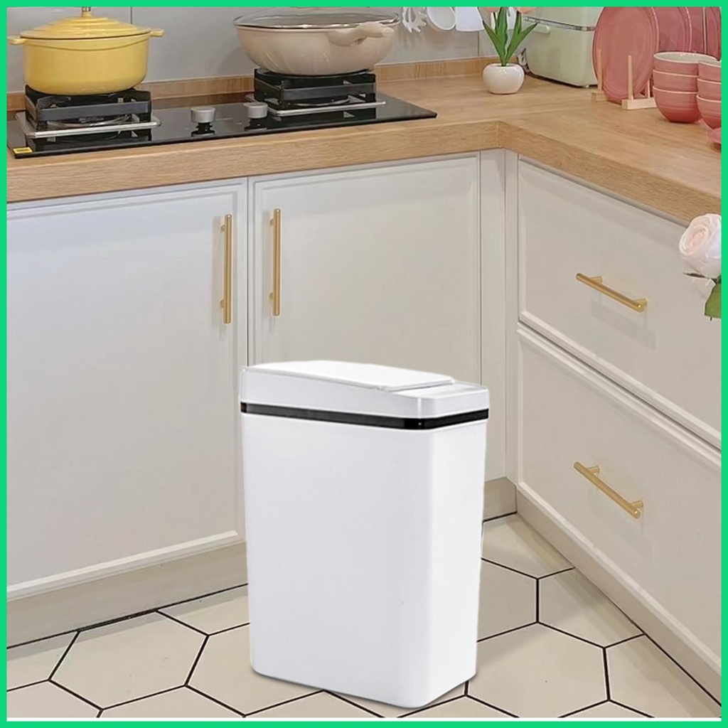 Thùng Rác Thông Minh Cảm Ứng Chuyển Động 12L Có Nắp Chống Nước