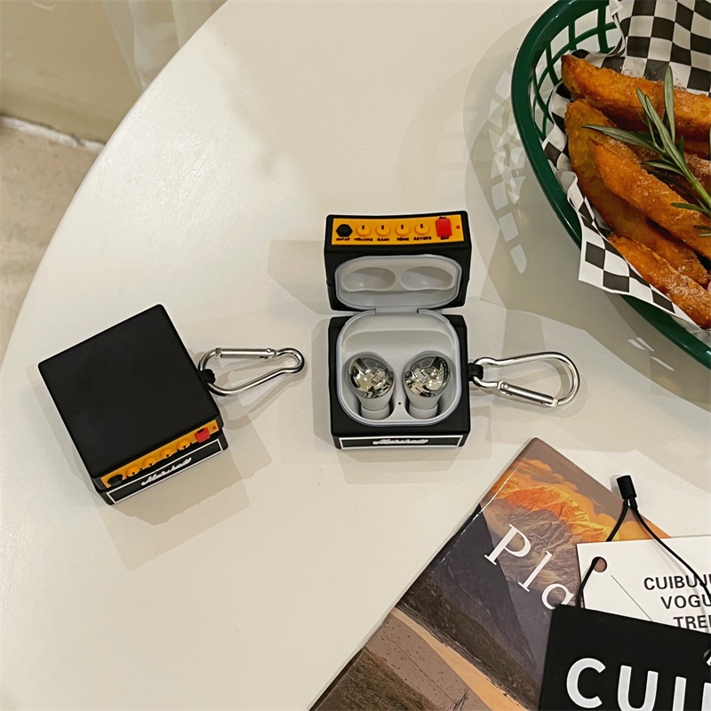 Vỏ Bảo Vệ Hộp Sạc Tai Nghe Samsung Galaxy Buds2 Pro Buds Pro Buds 2 Buds Live Bằng Silicon Họa Tiết Hoạt Hình Nhiều Màu Dễ Thương