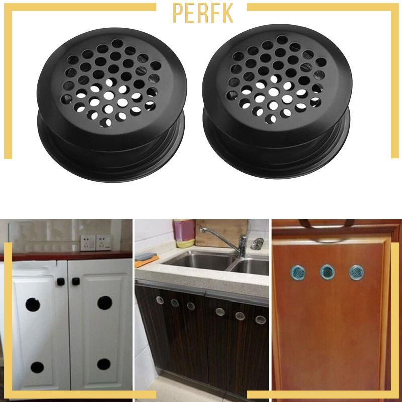 [Perfk] Máy Tản Nhiệt Dạng Lưới Tròn Lỗ Thông Hơi Cà Phê Cho Ống Xả Nhiệt Và Ống Xả