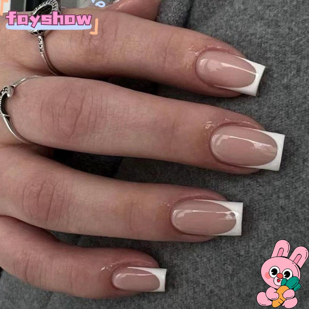 Set 24 Móng Tay Giả Có Thể Tháo Rời DIY