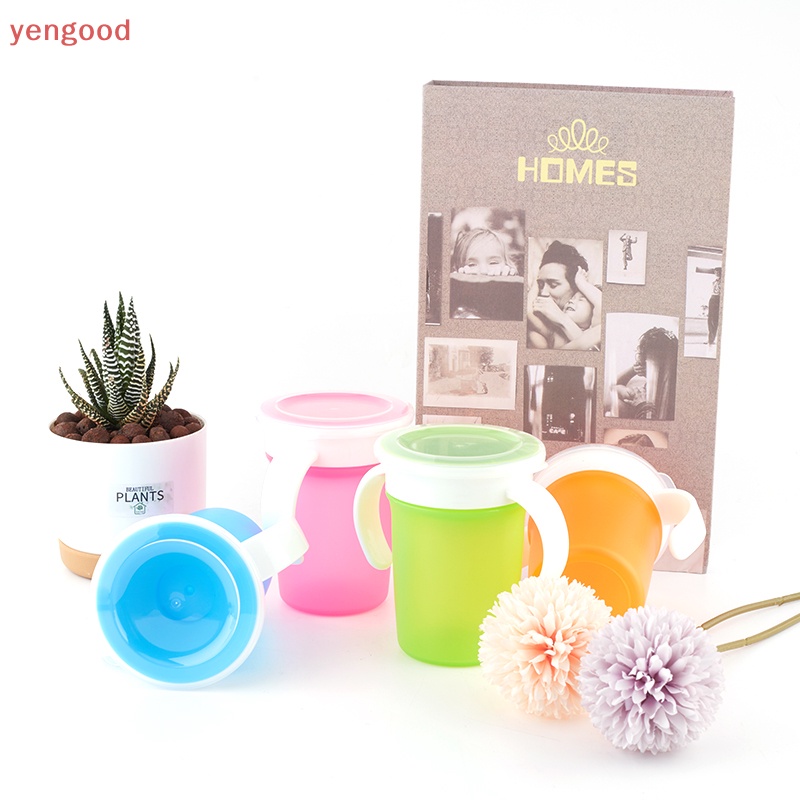 Cốc Uống Nước Xoay 360 Độ Chống Rò Rỉ Dành Cho Bé