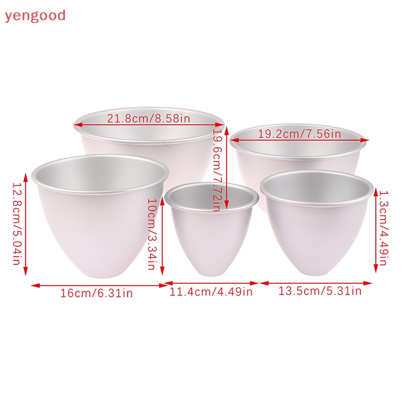 Khuôn Làm Bánh Hình Búp Bê Bằng Hợp Kim Nhôm Kích Thước 4 / 5 / 6 / 7 / 8 Inch