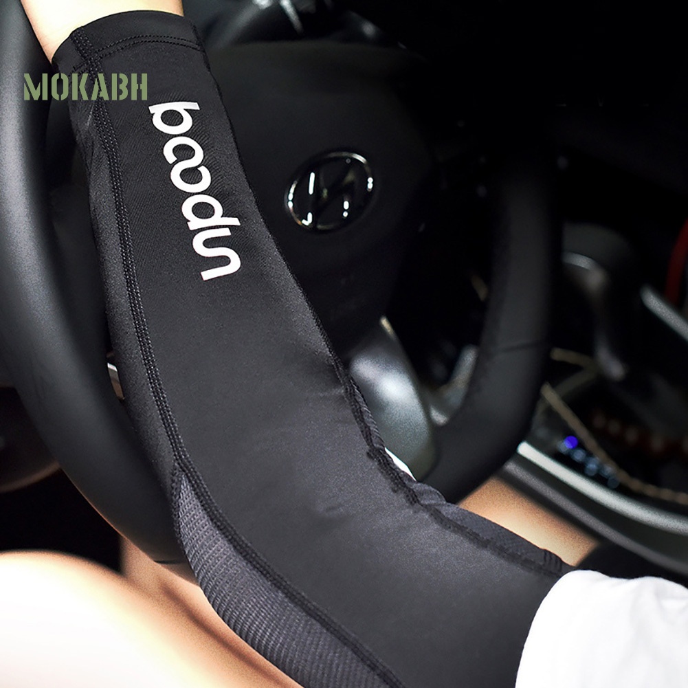 1 Cặp Găng Tay Chống Nắng Tia UV Thoáng Khí Dùng Khi Đạp Xe Ngoài Trời