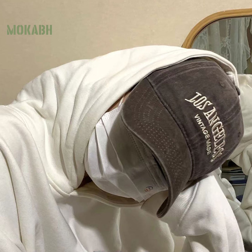 Mũ Lưỡi Trai Thêu Chữ Có Thể Điều Chỉnh Kích Thước Thời Trang Cho Nam