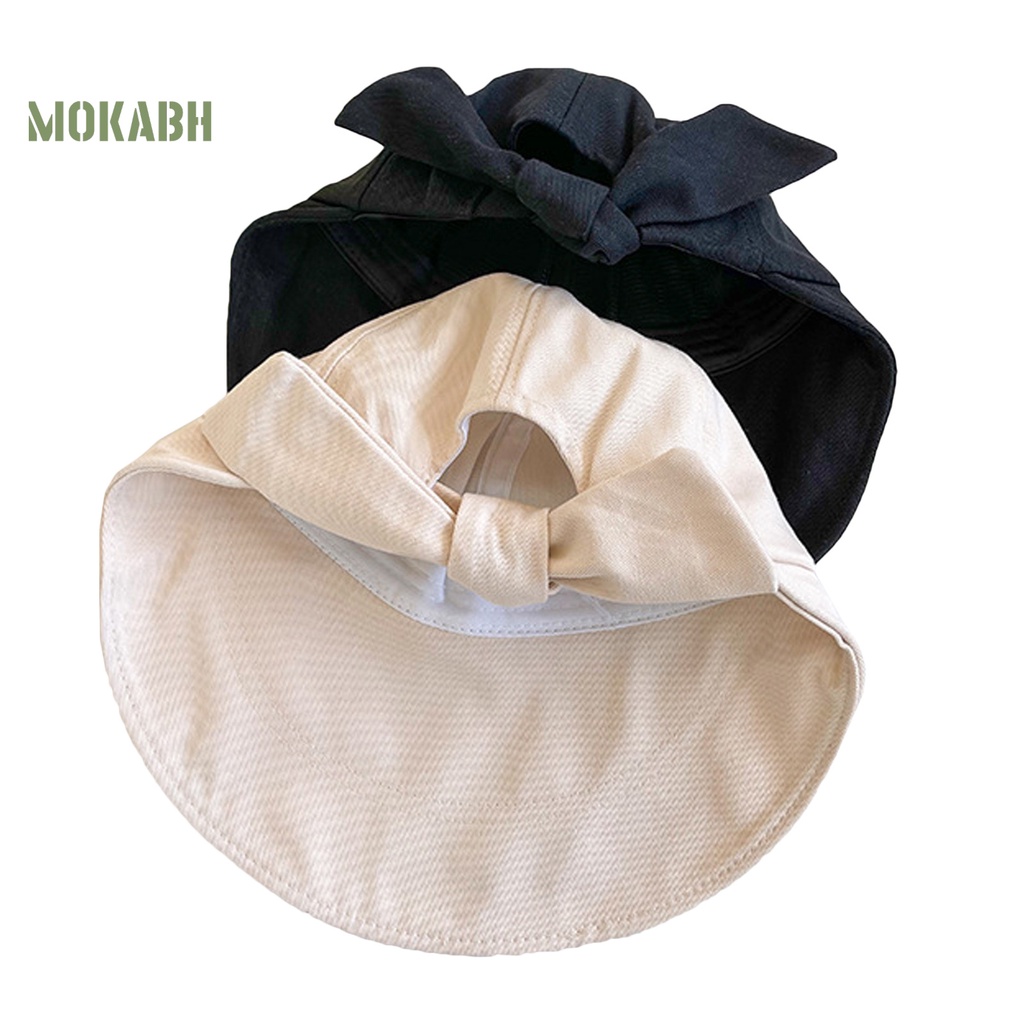 [Mok Abh] Mũ Vành Rộng Thoáng Khí Che Nắng Có Đai Thắt Lưng Dành Cho Nam Nữ Hoạt Động Ngoài Trời