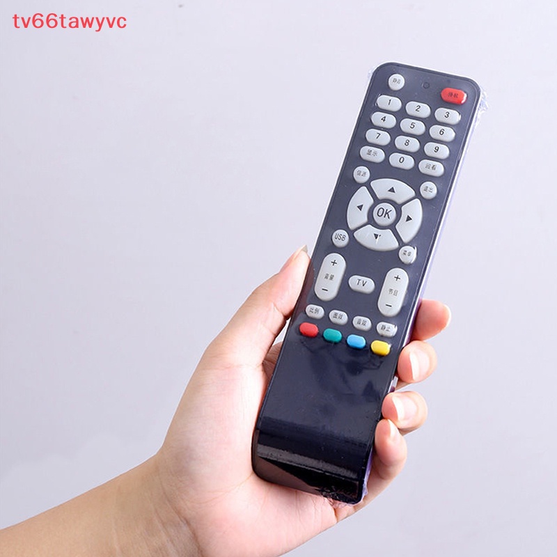 Túi màng co nhiệt trong suốt cho hộp TV Video điều khiển từ xa Vỏ bảo vệ chống bụi chống thấm nước mới