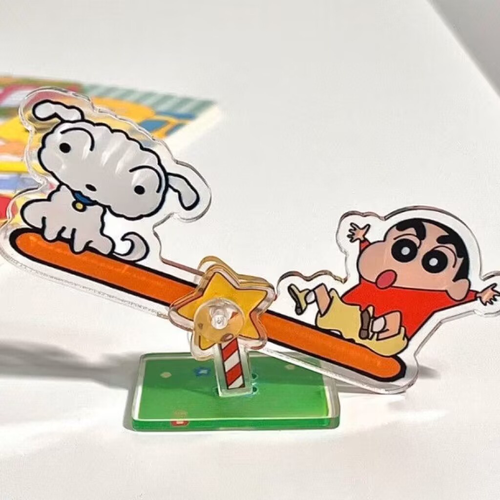 Nhân Vật Phim crayon shin chan Bằng acrylic Để Bàn Trang Trí Dễ Thương