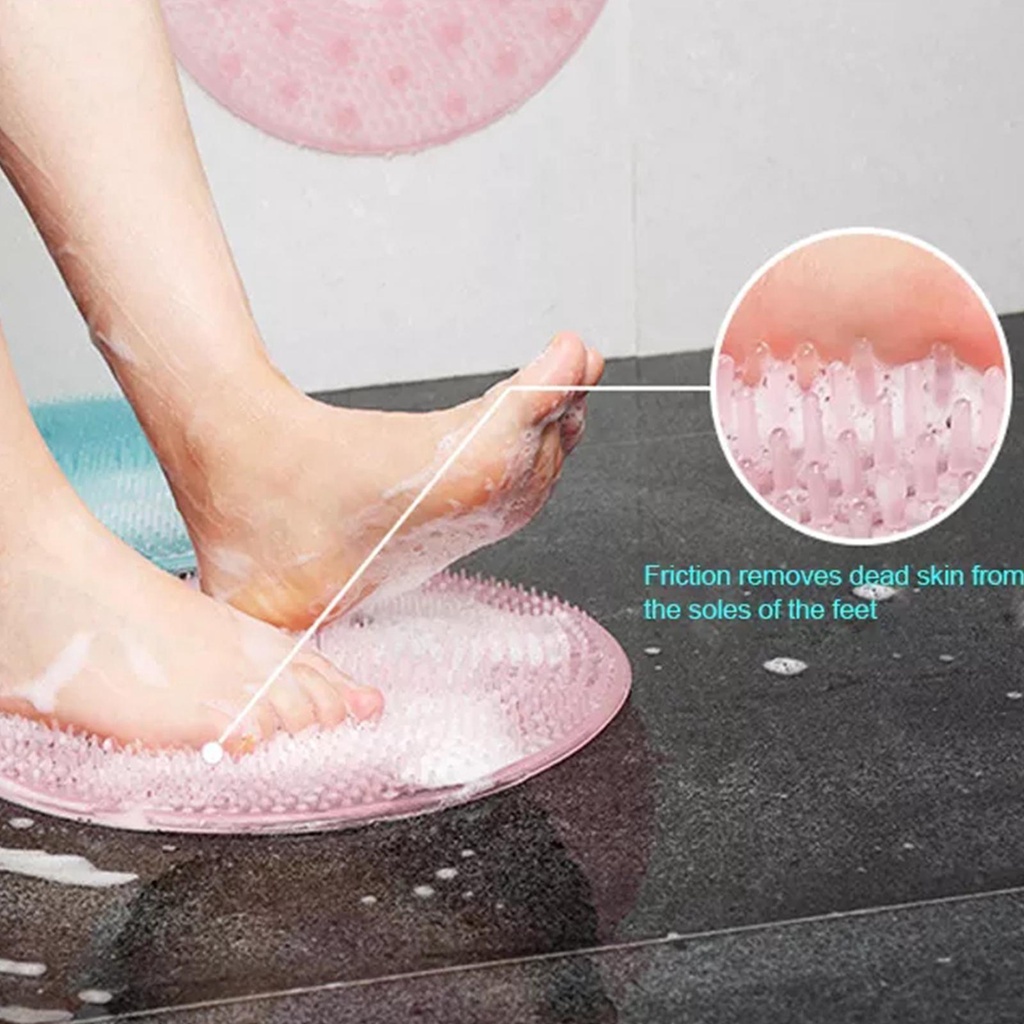 Thảm Mát Xa Chân Khi Tắm Bằng Silicone Tiện Dụng O6J1
