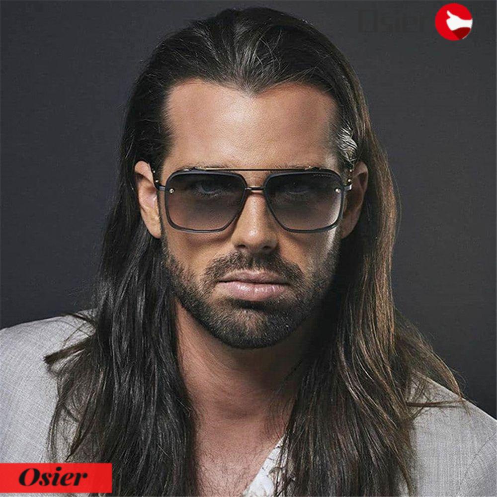 Kính Mát Thời Trang Chống Tia UV400 Gọng Kim Loại OSIER1