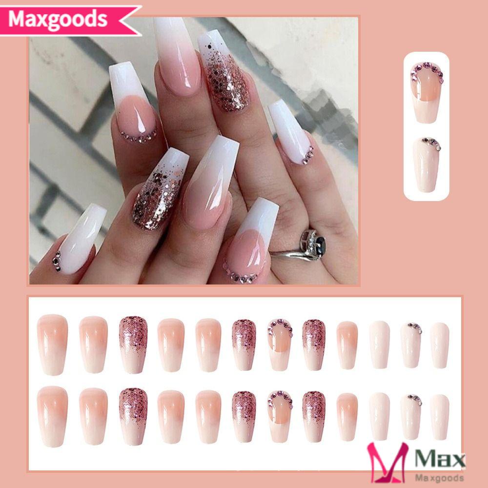 Bộ Móng Tay Giả DIY Che Phủ Toàn Diện