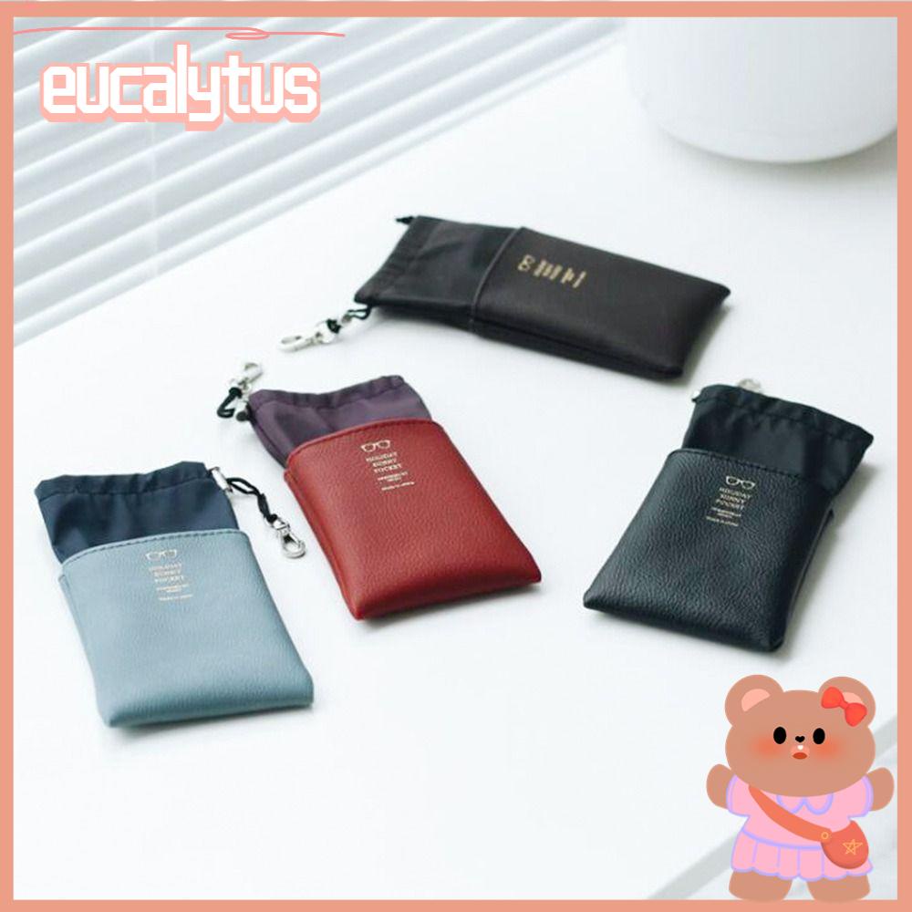 Túi Dây Rút Da Mềm Đựng Mắt Kính Tiện Dụng