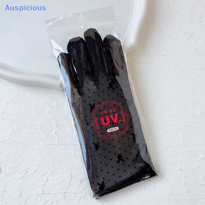 Găng Tay Lái Xe Ngắn Mỏng Co Giãn Chống Tia UV Màu Vàng Đen Quyến Rũ Dành Cho Nữ