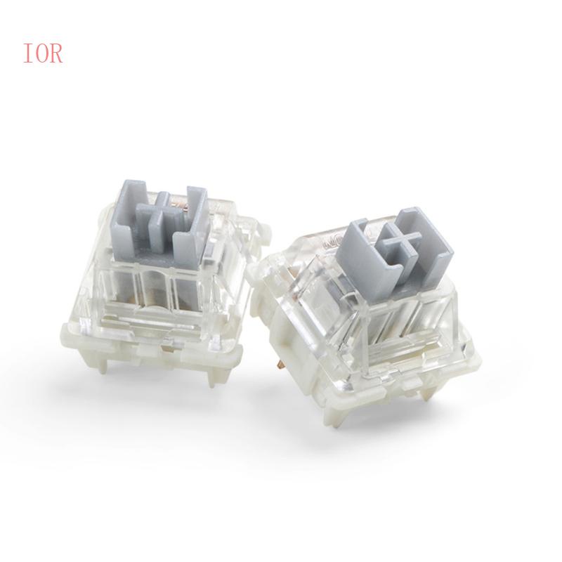 Ior Bộ 2 Cái Công Tắc Màu Bạc Tuyến Tính 45g SMD 5Pins