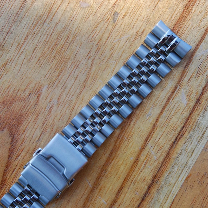 Dây Đeo Đồng Hồ Bằng Thép Không Gỉ Trơn 20mm 22mm Cho Seiko