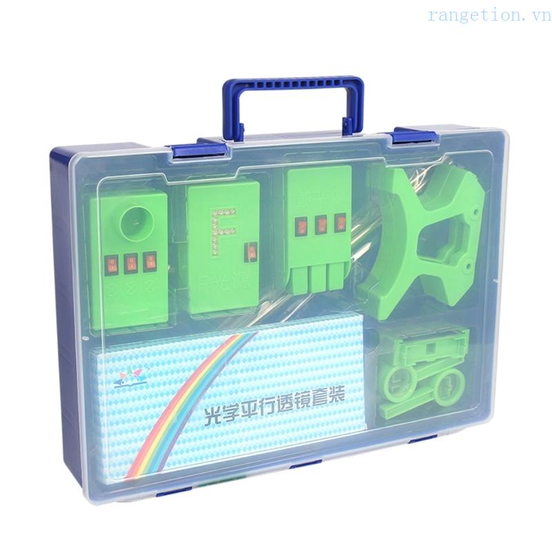 Bộ Dụng Cụ Thí Nghiệm Vật Lý Gồm Ghế Đẩu Quang Học Và Băng Thông Ống Kính Pinhole Tưởng Tượng Khoa Học