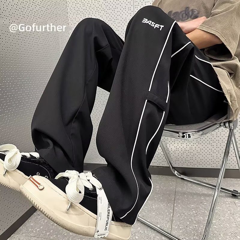 Quần Dài Ống Rộng Phong Cách Đường Phố Thời Trang Mùa Hè Cho Nam