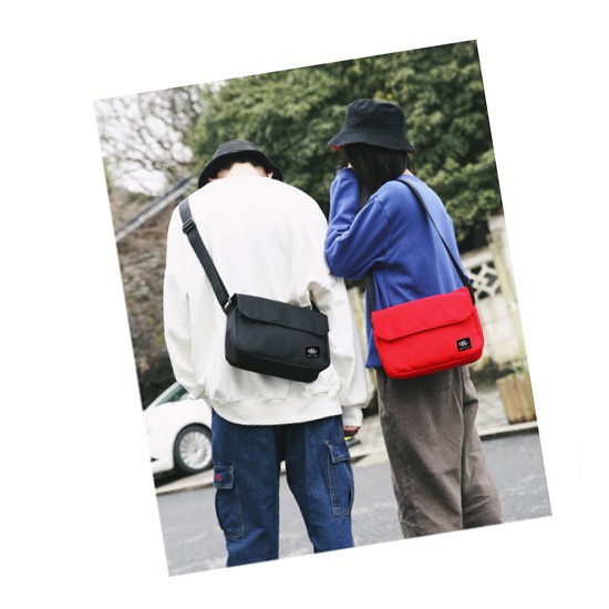 Túi đeo chéo nam nữ đựng ipad Hàn Quốc Fortune Mouse 072 chất lượng cao vải chống thấm nước