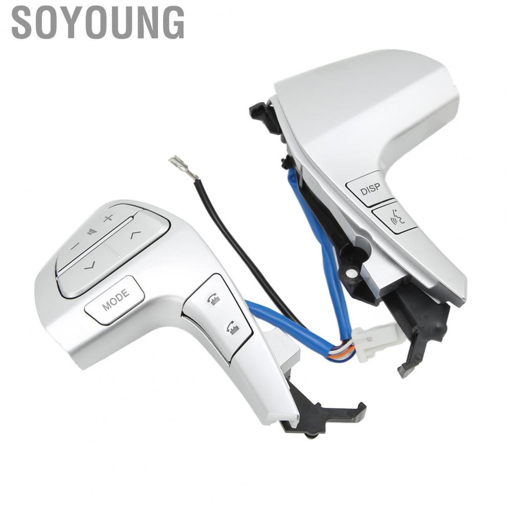 Soyoung 84250-60180  Steering Wheel Control Switch Stable Multifunctional for Garage Replacement CAMRY ACV4 AHV41 2006‑2011 Car Shop