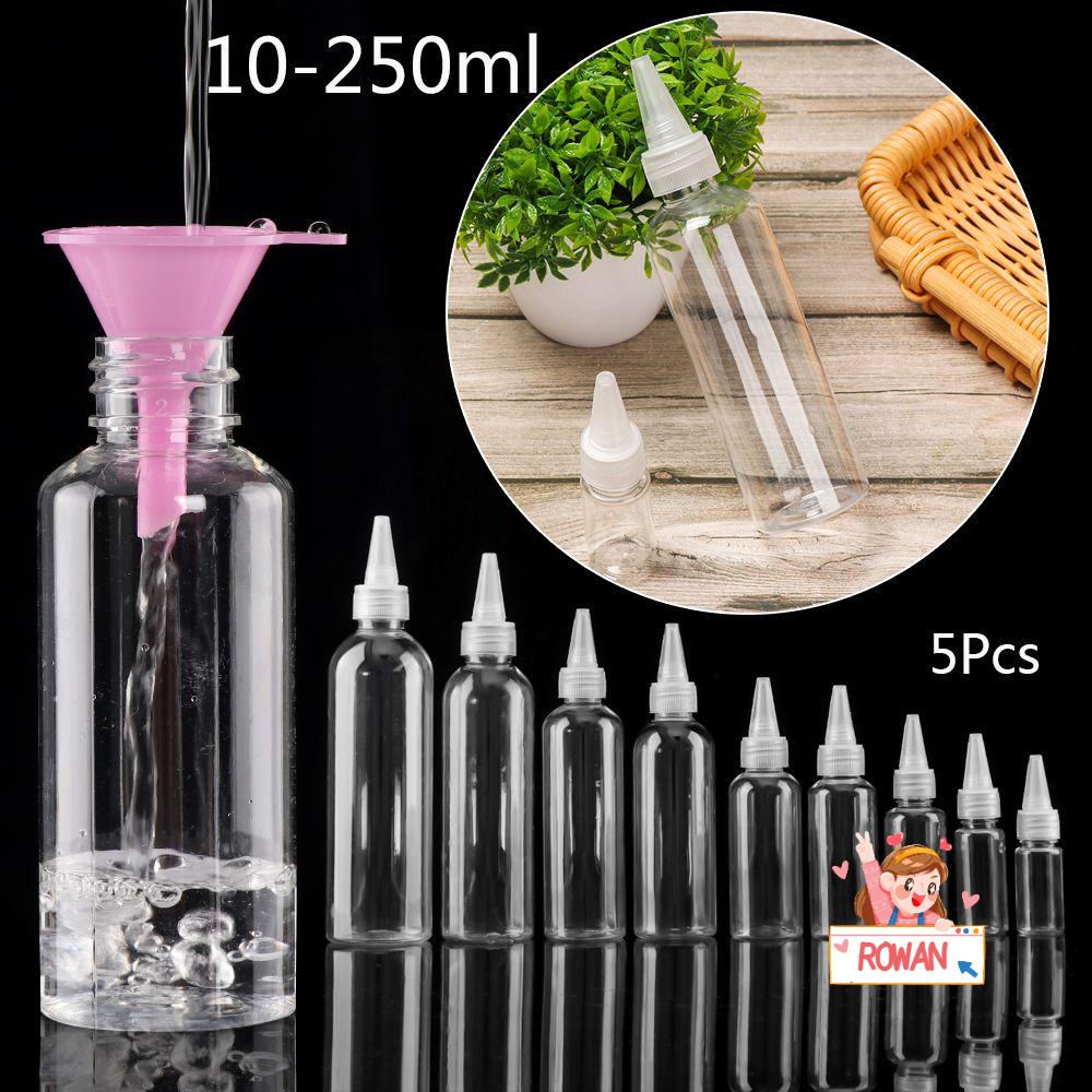 Set 5 Chai Nhựa Dạng Bóp Đựng Mỹ Phẩm Tiện Dụng Khi Đi Du Lịch