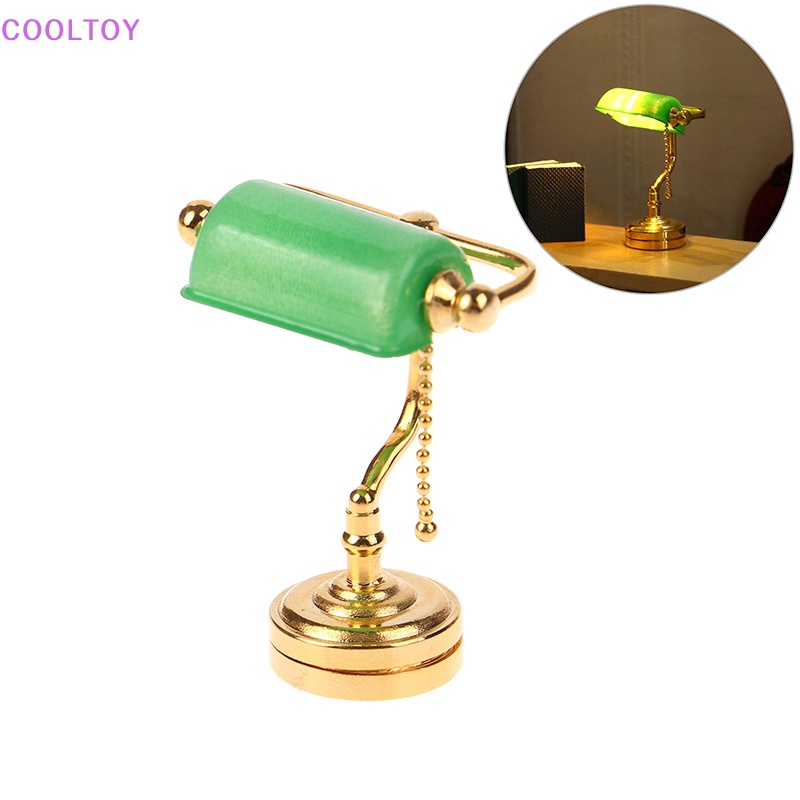 Cooltoy Đèn LED Để Bàn Tỉ Lệ 1: 12 Dùng Trang Trí Nhà Búp Bê