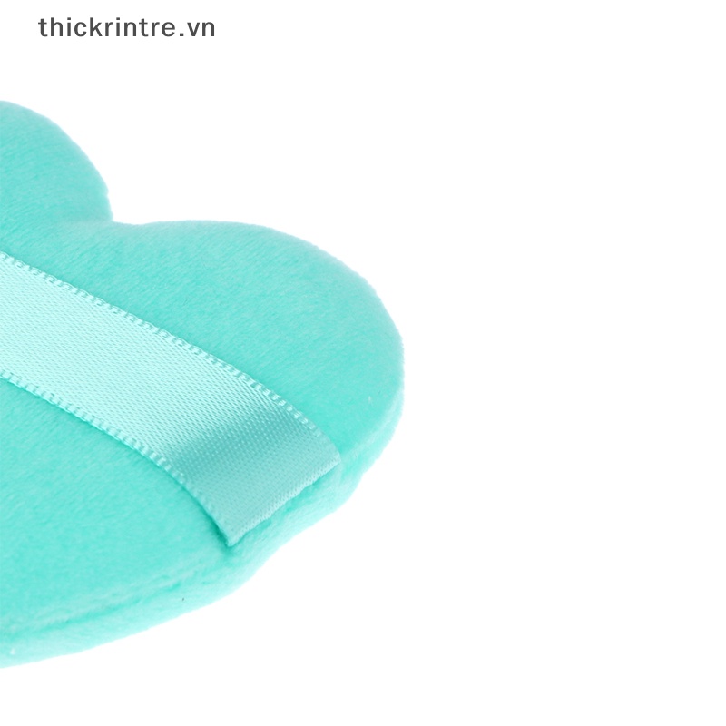 Mút Trang Điểm Trái Tim Mềm Mịn Sử Dụng Khô Nhanh