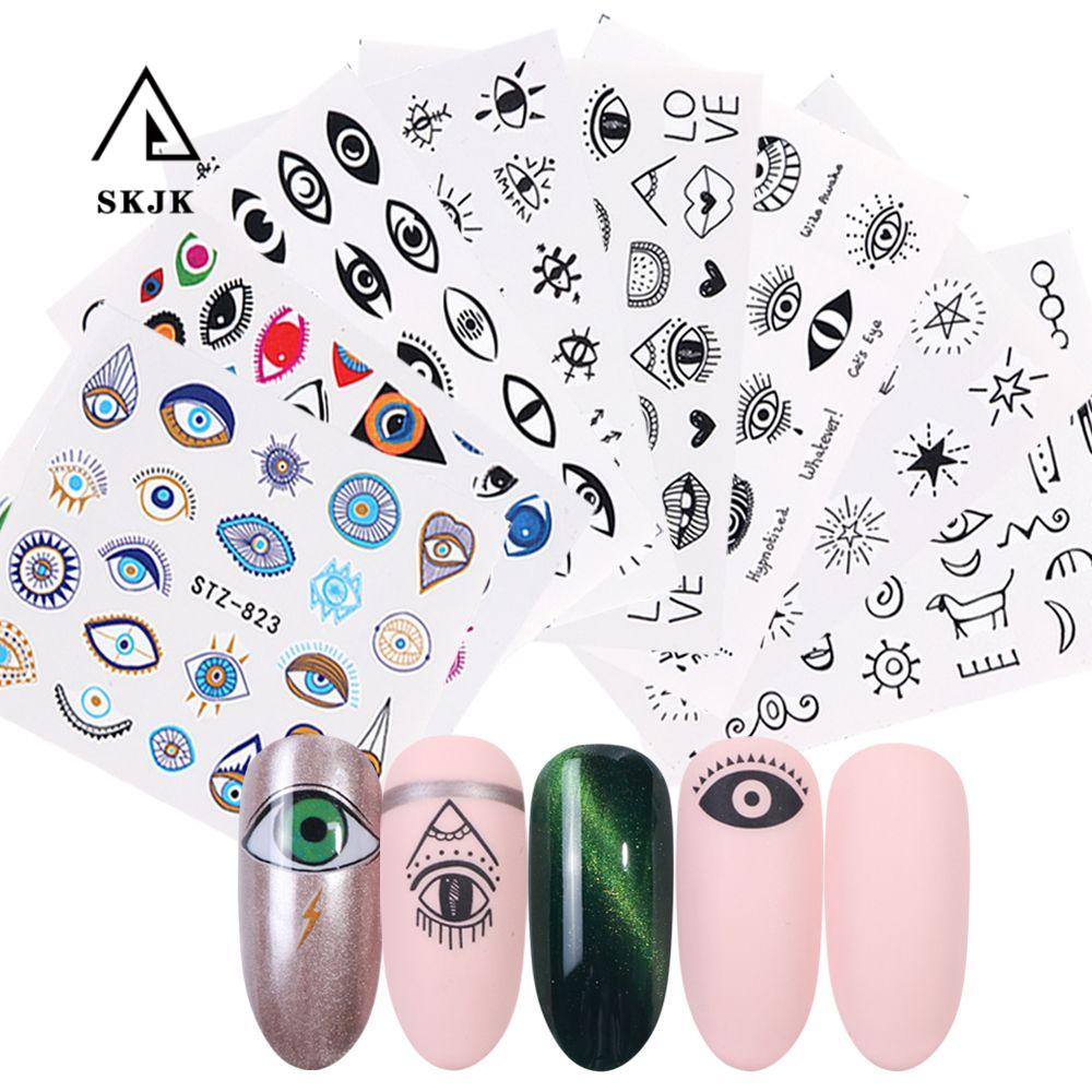 Miếng Dán Trang Trí Móng Tay Bằng Pvc Tz818-823