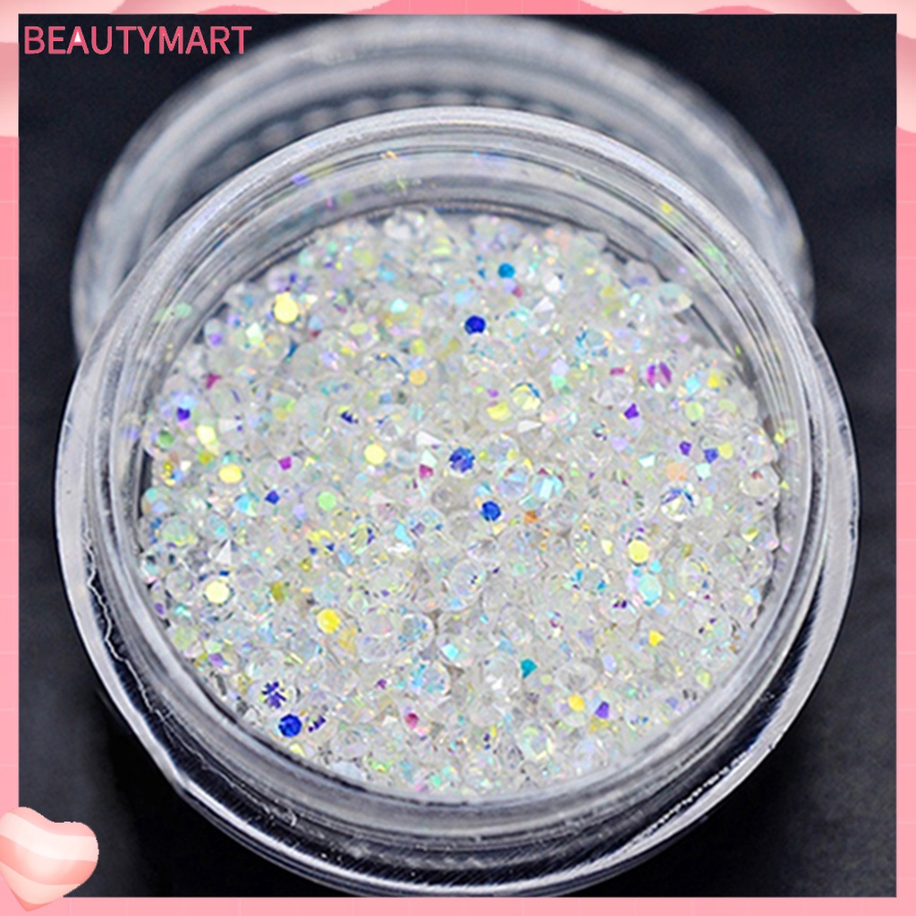 Hộp 300 Hạt Kim Cương Giả Mini Trang Trí Móng Tay Sáng Tạo