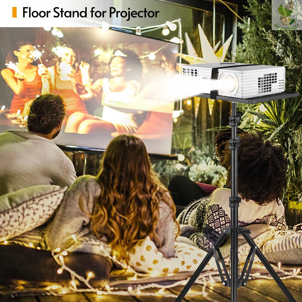 Universal Laptop Projector Tripod Stand &amp; Holder Aluminum Alloy Computer Projector Floor Stand 41-135cm/ 16-53in Ajudtab   Came-6.5