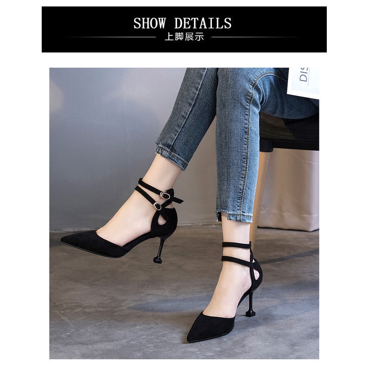 Giày Cao Gót Phong Cách Hàn Quốc Cho Nữ#039; s Giày Cao Gót Mũi Nhọn