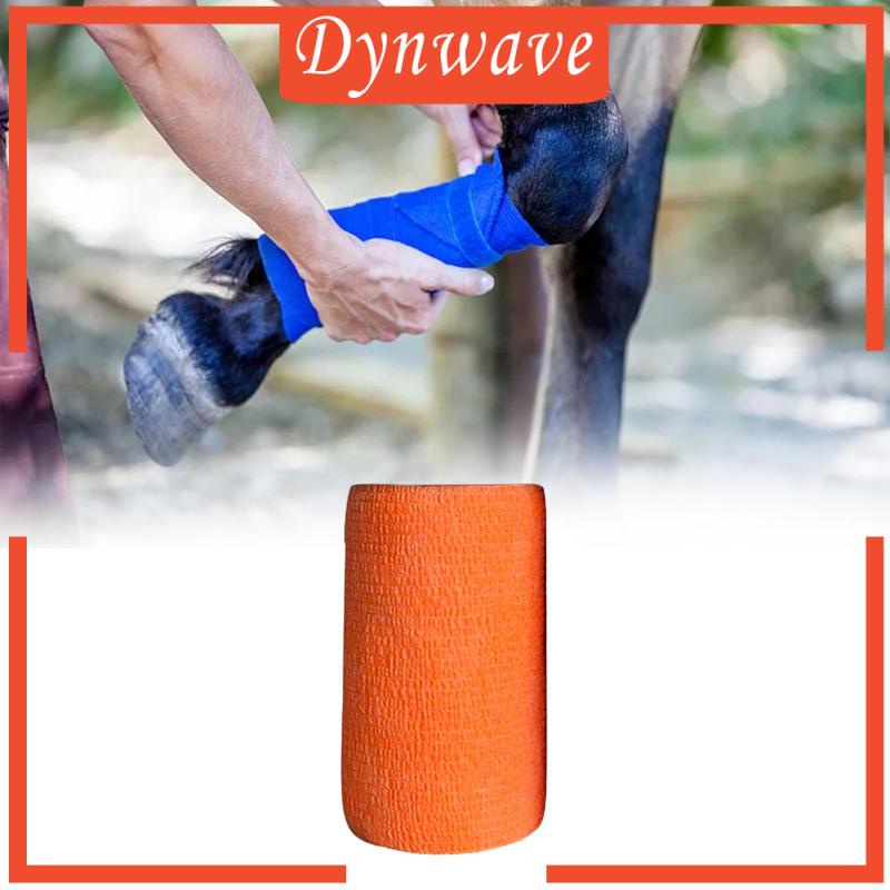 Cuộn Băng Quấn Mắt Cá Chân Tự Dính Bằng Vải Không Dệt Rộng 4 inch Co Giãn Dành Cho Thú Cưng