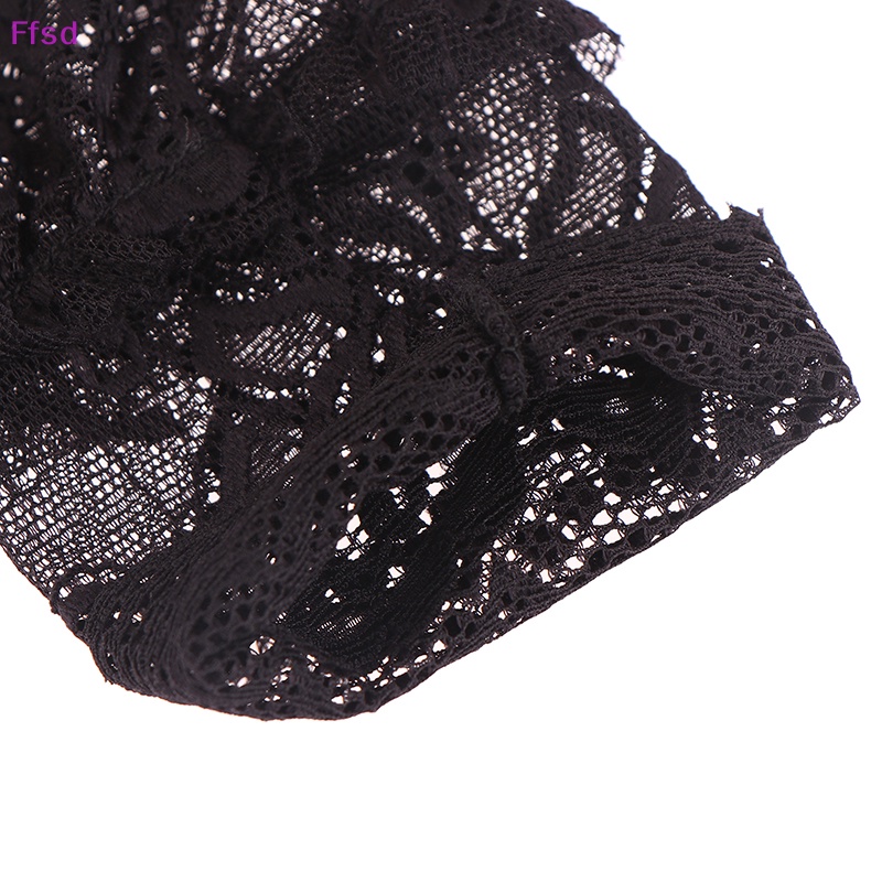 {Ffsd} 1 Cặp Vòng Tay Giả Xếp Ly Trang Trí Ren Có Thể Tháo Rời * Bán Chạy