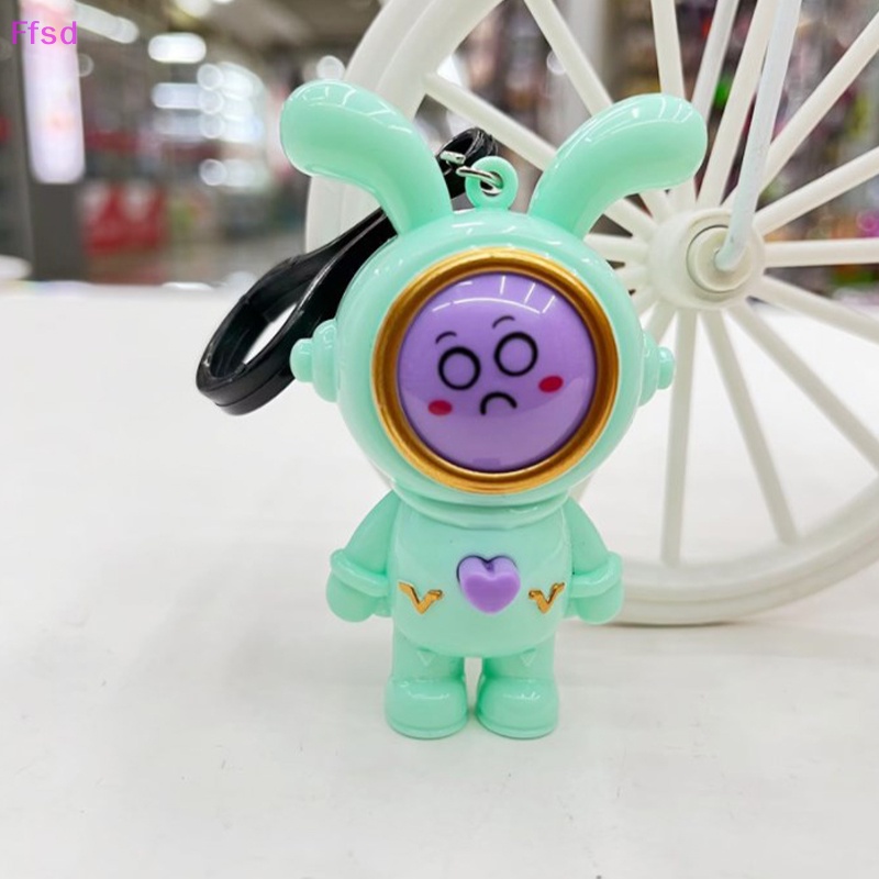 {Ffsd} Móc Khóa Thỏ Phi Hành Gia Hoạt Hình Dễ Thương Sáng Tạo Cho Cặp Đôi * Hàng Bán Chạy *