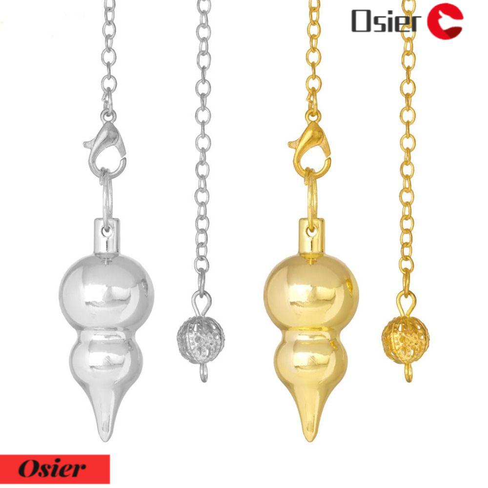 Osier1 Mặt Dây Chuyền Hình Nón Xoắn Ốc Họa Tiết Hoa Hồng Reiki|Dụng Cụ Làm Móng Bằng Thép Không Gỉ Chất Lượng Cao