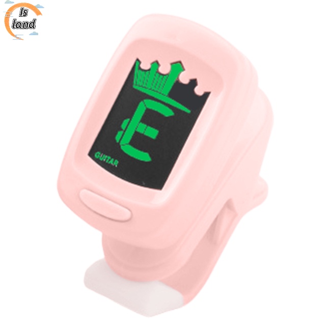 Kẹp Lên Dây Đàn Guitar / Bass / Violin / Ukulele Có Màn Hình LCD Hiển Thị Thông Dụng