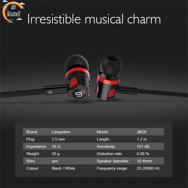 Tai Nghe Chụp Tai Jack 3.5mm Chống Ồn Chuyên Dụng Chơi Game Langsdom Jm26