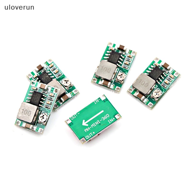 Set 5 Mô Đun Hạ Áp Mini 3A DC LM2596 vn Chuyên Dụng