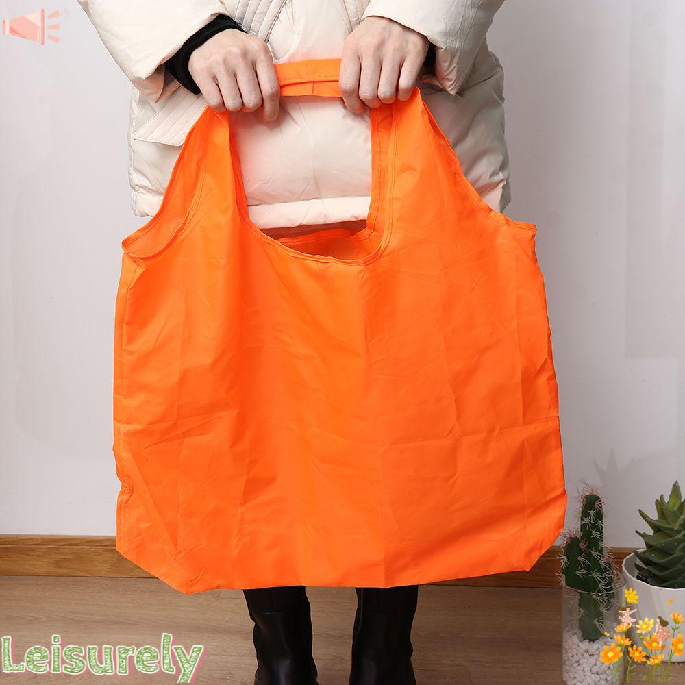 Túi Tote Màu Trơn Không Thấm Nước Sử Dụng Nhiều Lần