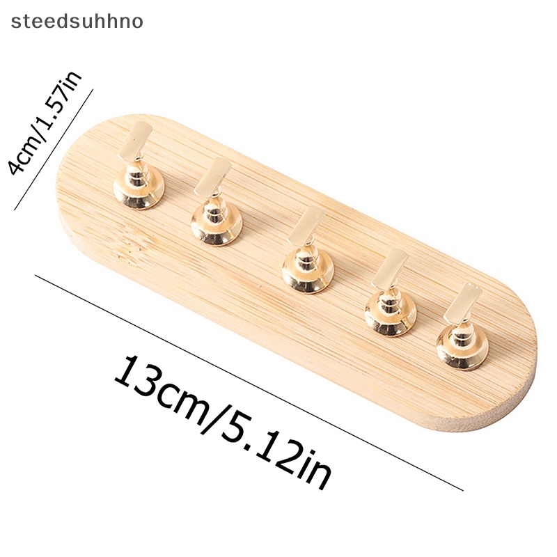 Giá Đỡ Nam Châm Trưng Bày Móng Tay Giả Tiện Lợi hhno