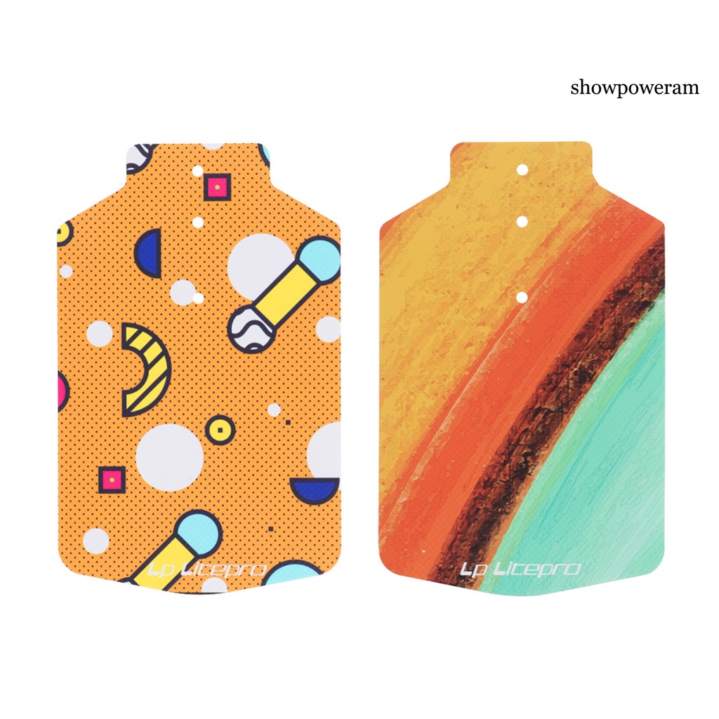 FENDER Tấm Chắn Bùn Trước Bằng PVC Họa Tiết Sáng Tạo Dễ Lắp Đặt Có Thể Gấp Gọn Cho Xe Đạp Brompton