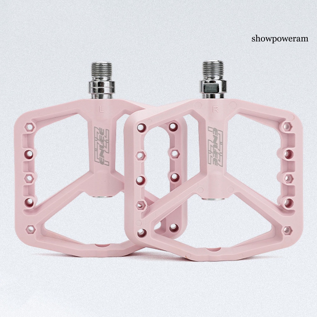 Set 1 Cặp Phẳng Phẳng Có Vòng Bi Kín Mặt Rộng Thông Dụng Cho Xe Đạp Leo Núi