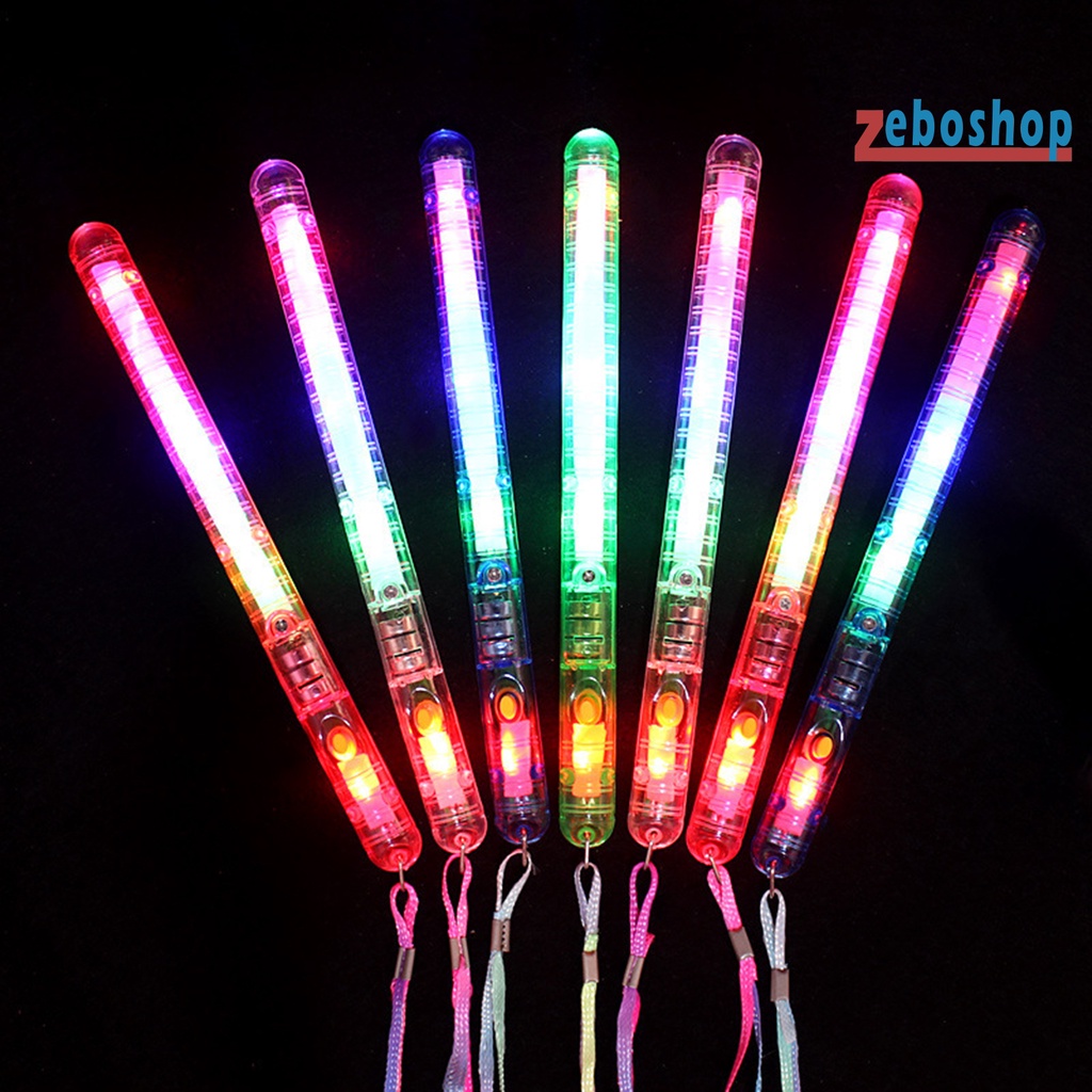 Zeboshop Gậy Phát Sáng Trong Bóng Tối 7 Chế Độ Có Thể Điều Chỉnh Độ Sáng Cao