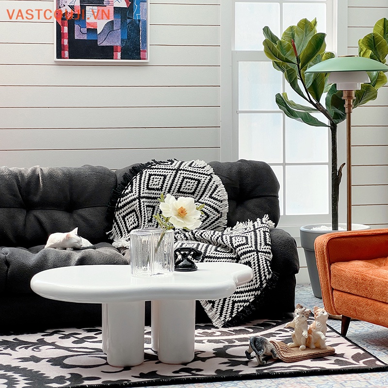 1 Mô Hình Phòng Khách Mini Tỉ Lệ 1: 6 Cho Nhà Búp Bê